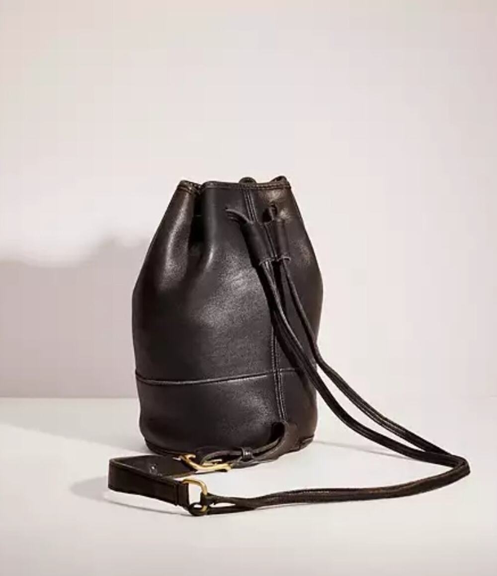 Vintage COACH Bag Sling 9984 Shoulder Bag black Bixby Small Soft